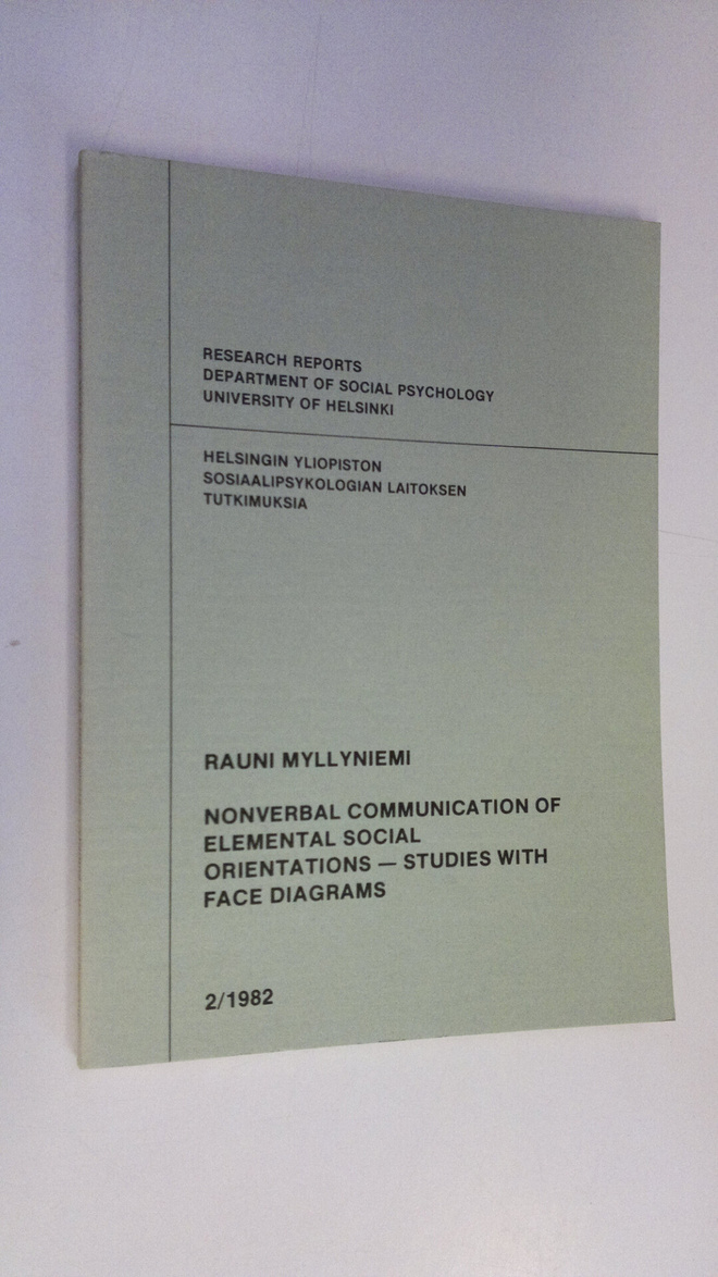 Rauni Myllyniemi : Nonverbal communication of elemental s...