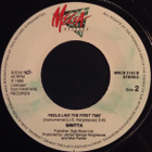 Sinitta : Feels Like The First Time - 7" - pikkukuva 3