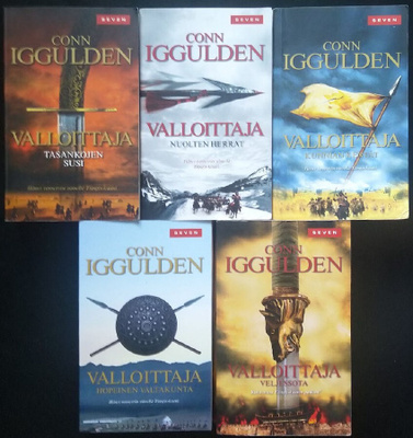 Conn Iggulden: Valloittaja 1-5/5 (Seven pokkareita)