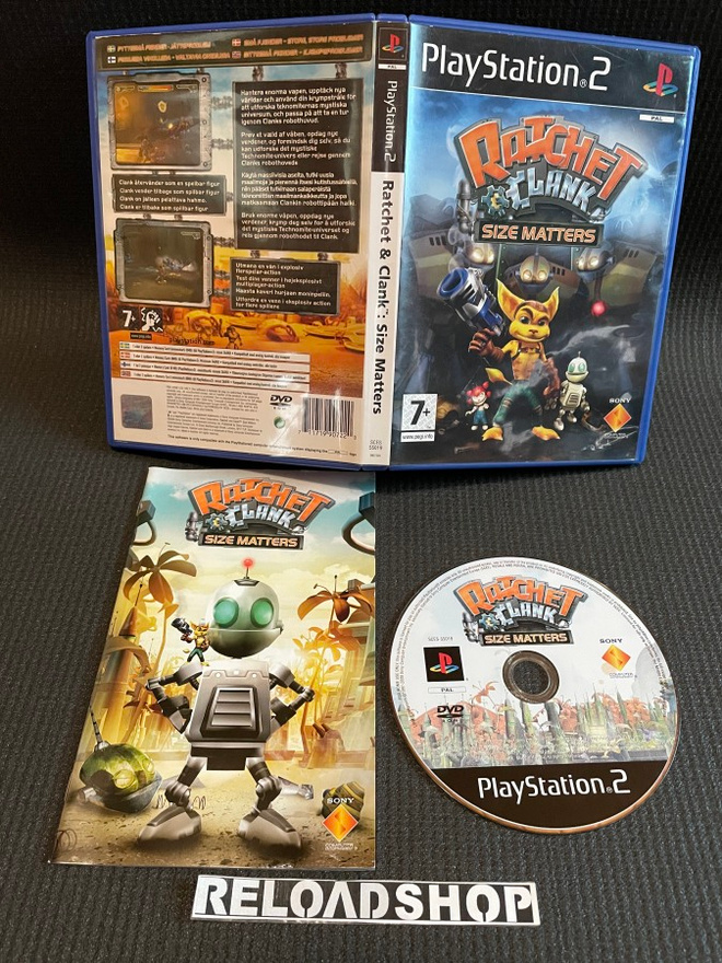 Ratchet & Clank Size Matters - Nordic PS2 - CIB
