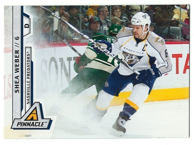10-11 Panini Pinnacle #85 Shea Weber