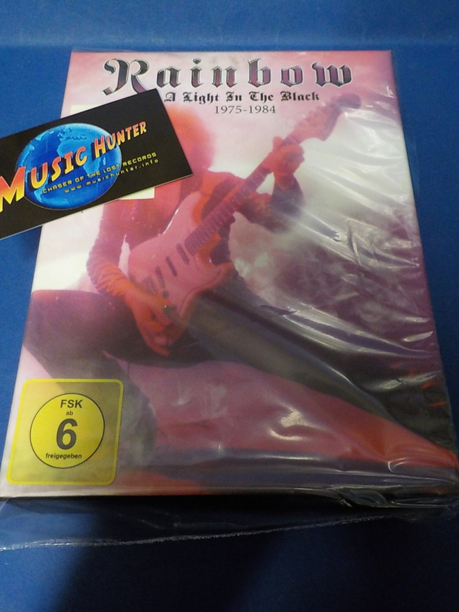 RAINBOW - A LIGHT IN THE BLACK 1975-1984 M/M 5CD+DVD BOKSI
