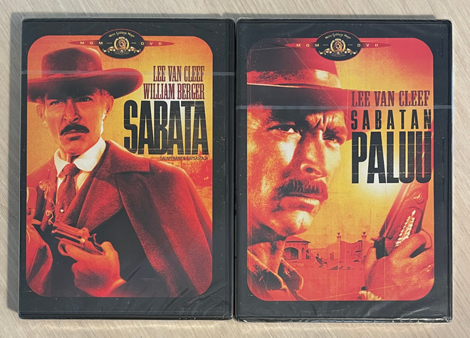 Sabata & Sabatan paluu (2DVD) Lee Van Cleef (UUSI)