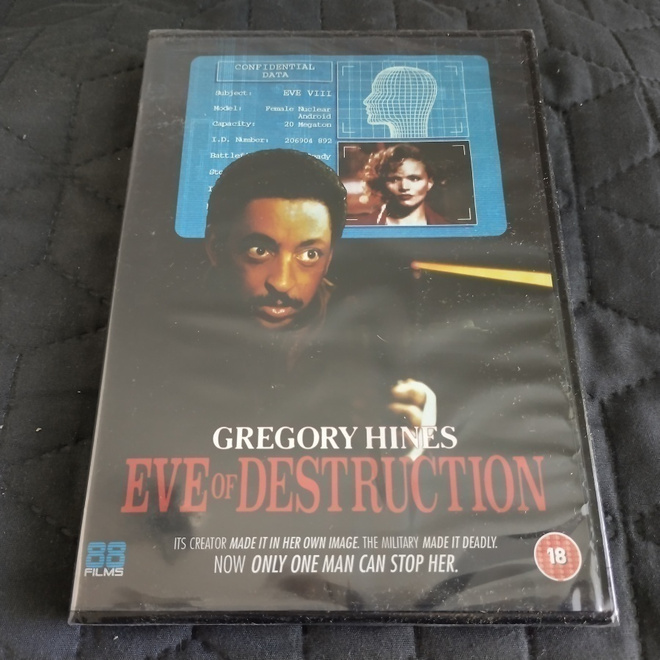 Eve of destruction - ohjelmoitu tappokone DVD **muoveissa**