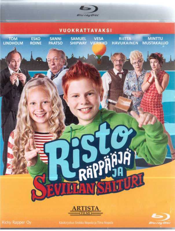 RISTO RÄPPÄÄJÄ JA SEVILLAN SAITURI blu-ray