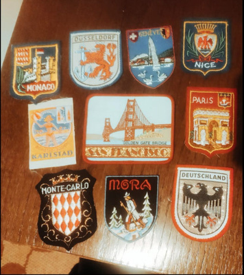 Matkailumerkit 10kpl