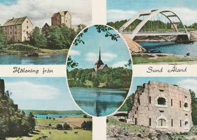 KIRKKOKORTTI - ÅLAND - SUNDS KIRKKO - 6