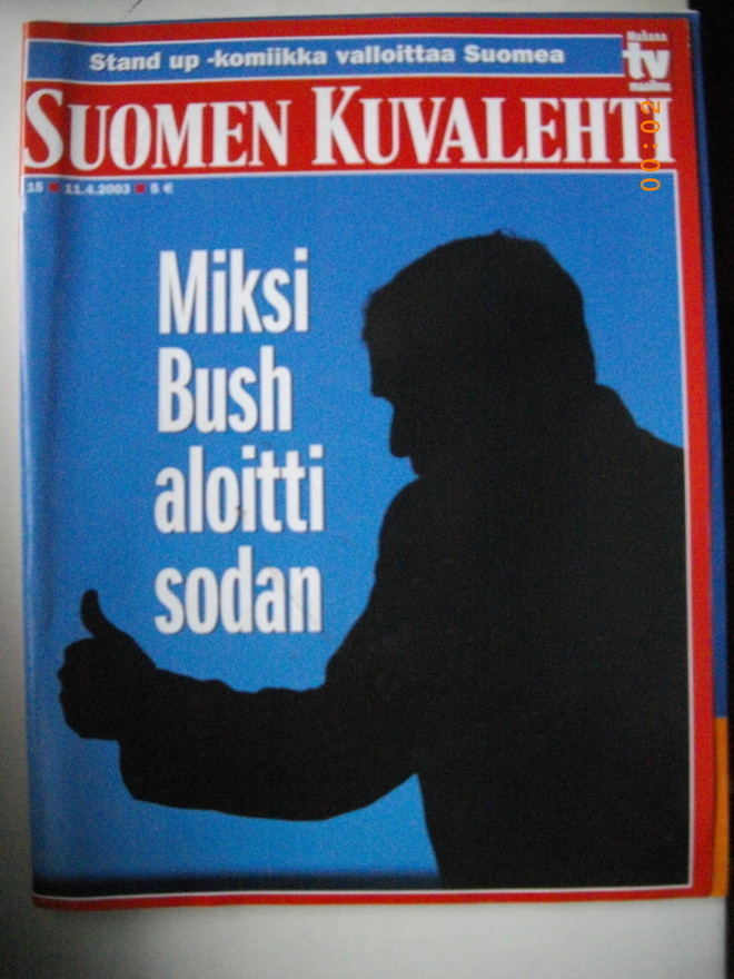 Suomen Kuvalehti Nro 15/2003 (26.11)