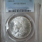 Morgan dollar 1884 O MS64 - pikkukuva 1
