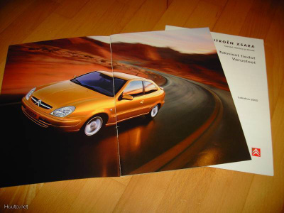 Citroen Xsara 10/2000 esite - Suomi