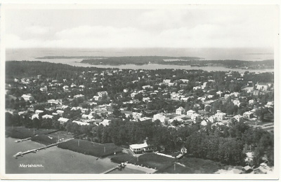 MAARIANHAMINA - ilmakuvakortti