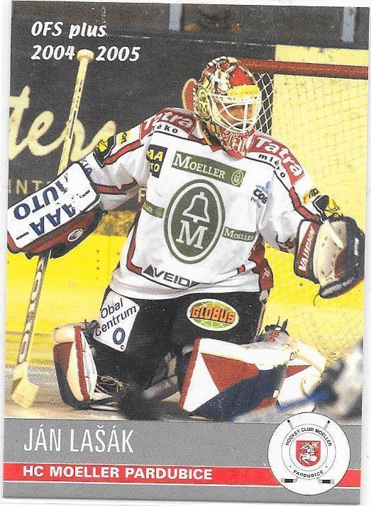 2004-05 OFS Plus #133 Jan Lasak Parbubice ex- Jokerit MV