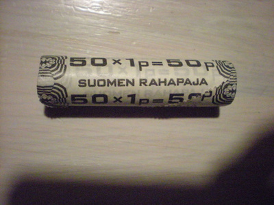 Rahapajan rulla 1 penni 1969
