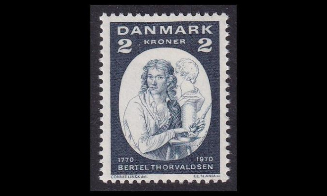 Tanska 506 ** Bertel Thorvaldsen (1970)