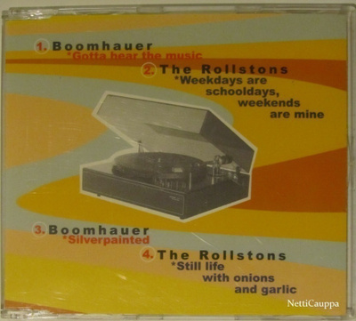 Boomhauer / The Rollstons • Split CD-EP