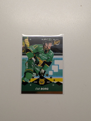 Blueline26-27 base gold Erik Borg, Ilves /100