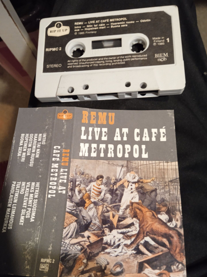 C- KASETTI: REMU : LIVE AT CAFE METROPOL