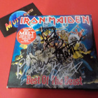 IRON MAIDEN - BEST OF THE BEAST CD KOLMELLA NIMMARILLA - pikkukuva 1
