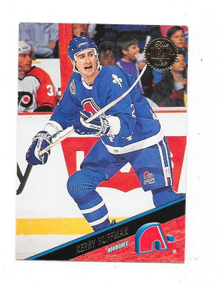 1993-94 LEAF #291 Kerry Huffman , Quebec Nordiques