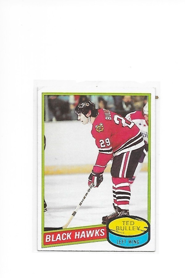1980-81 OPC #229 Ted Bulley Chicago Blackhawks