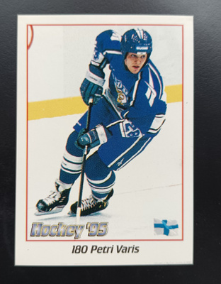 1995 Panini Hockey #180 Petri Varis