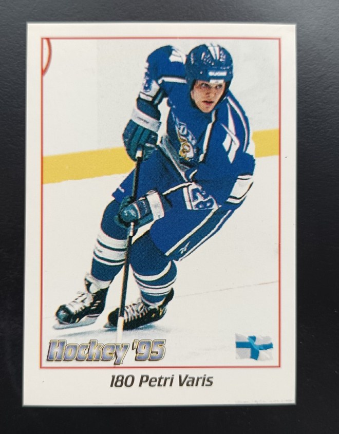 1995 Panini Hockey #180 Petri Varis