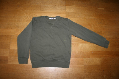 H&M vihreä collegepaita 122-128