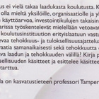 Reijo Raivola: Tehoa vai laatua koulutukseen? - pikkukuva 2