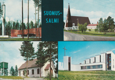 KIRKKOKORTTI - SUOMUSSALMEN KIRKKO - 6