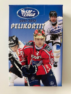 11-12 Liiga pelikortit avaamattomassa paketissa 54 korttia