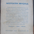 Darby St. John: Westgaten arvoitus, HUK 1944. 201 s. - pikkukuva 2