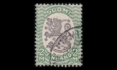 105 o M-17 2 mk vihreä/musta (1921)