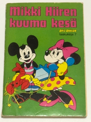 Aku Ankan taskukirja 7 - Mikki Hiiren kuumas kesä. 1. p