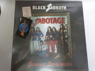 BLACK SABBATH - SABOTAGE COMPLET SET 3LP+7" BOX SET M/M