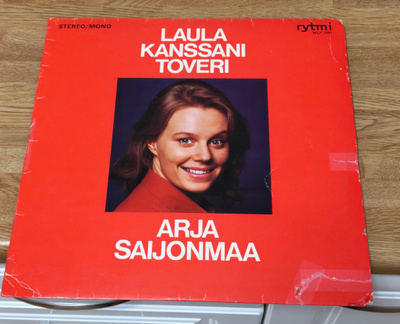 Arja Saijonmaa Laula kanssani toveri LP