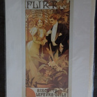Alphonse Mucha postikortti, Flirt, kuorella - pikkukuva 1