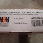 Nauhoitettu ruuvi 40x3.9. 2000kpl - pikkukuva 1