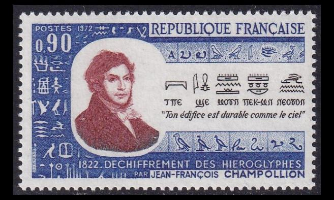 Ranska 1811 ** Hieroglyfien ratkaiseminen (1972)
