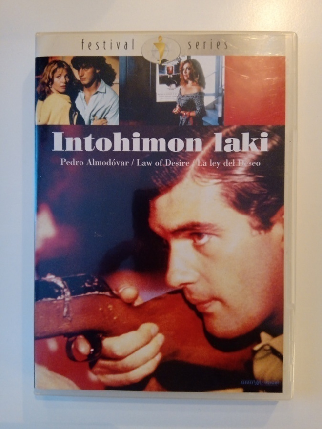 Intohimon laki, Pedro Almodovar elokuva - DVD