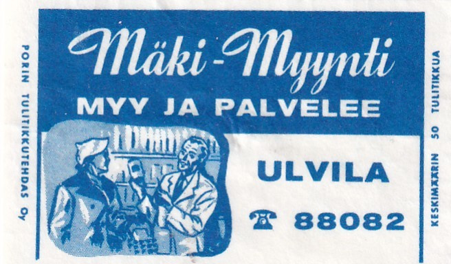 Ulvila. Mäki - Myynti       b549