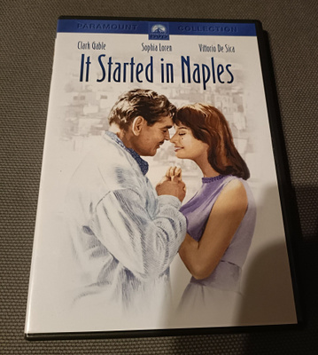 IT STARTED IN NAPLES DVD Suomikansi
