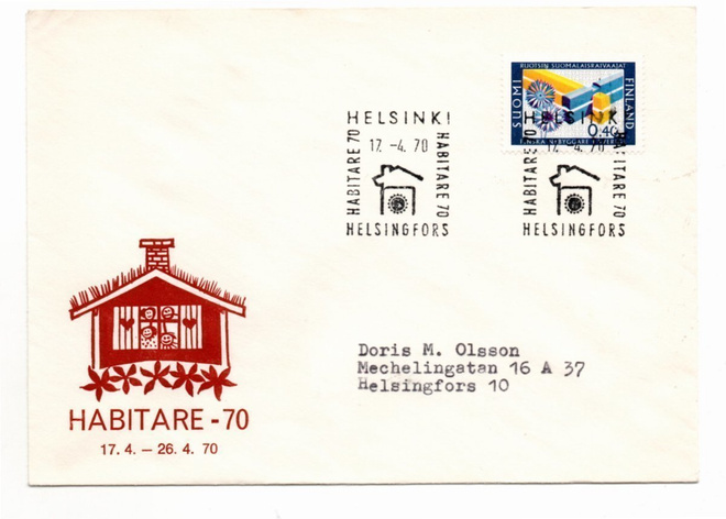 Helsinki: Habitare (erikoisleima  17.4.1970)