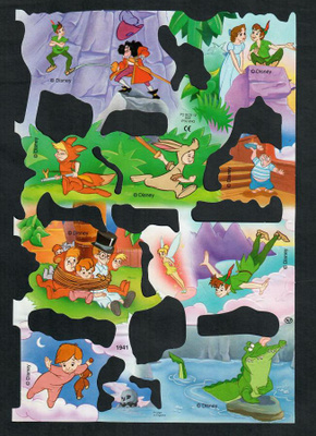 MLP 1941 - Disney - Kiiltokuva-arkki - Peter Pan
