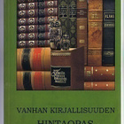 Vanhan kirjallisuuden hintaopas (6. tark. korj. laaj.laitos) - pikkukuva 1