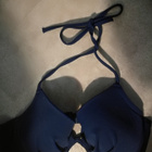 Lindex 75C- t.siniset bikini yläosa (S/M) topatut - pikkukuva 1