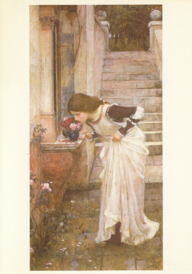 John William Waterhouse: Nainen ja kukat
