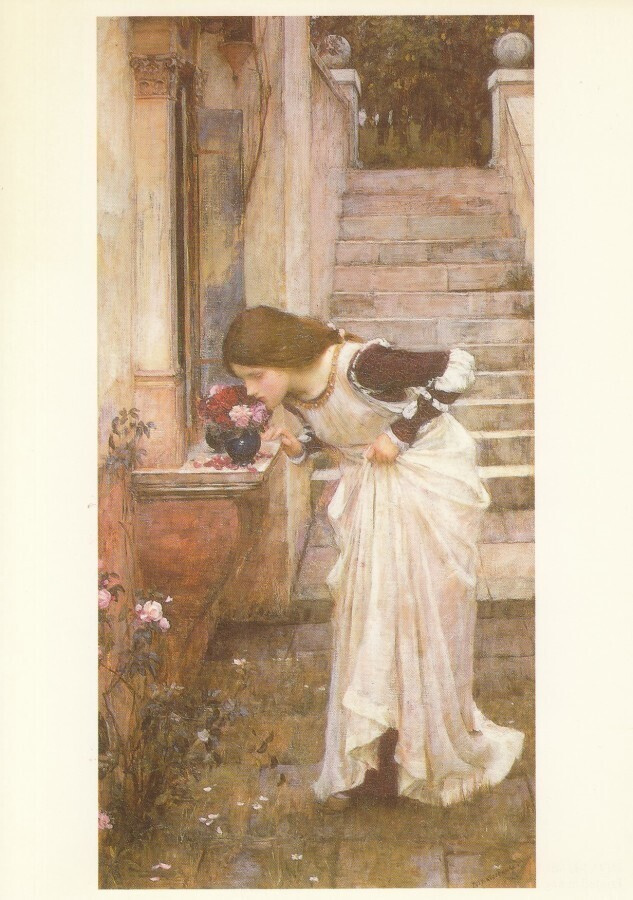 John William Waterhouse: Nainen ja kukat