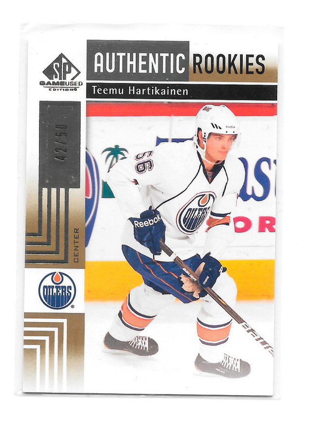 2011-12 SP Game Used Gold /50 #121 Teemu Hartikainen