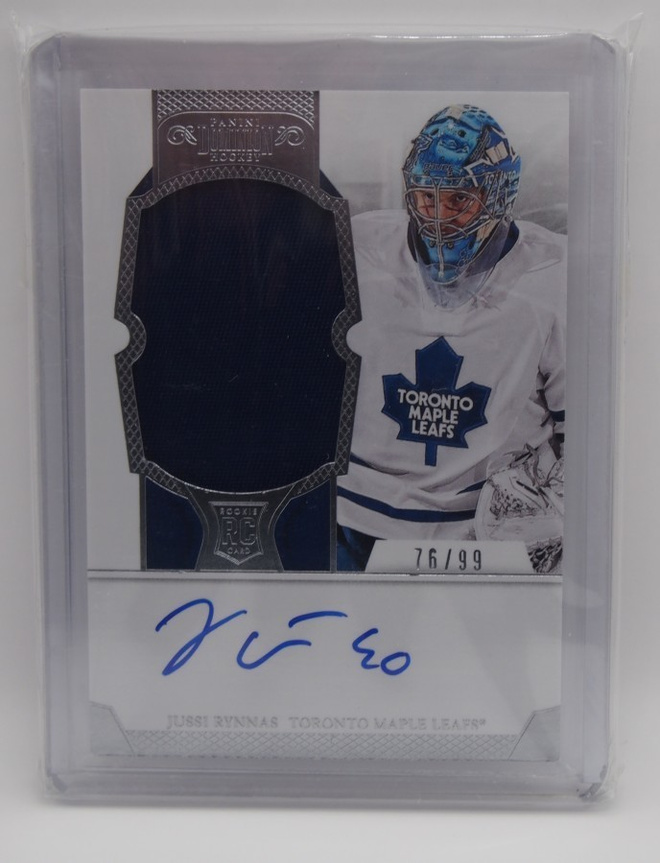 2012-13 Panini Dominion Jussi Rynnäs /99