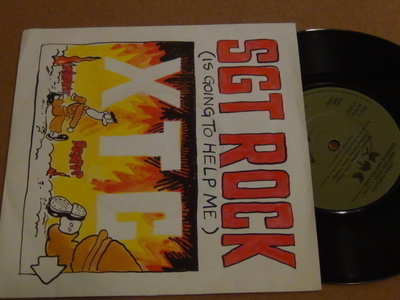 XTC SGT Rock 7 45 UK 1980